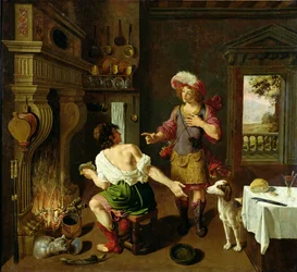 Esau verkauft sein Erstgeburtsrecht an Jakob, 1630
